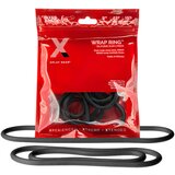 PerfectFIT Slim Wrap - set tankih prstenova za penis - crna (3 komada) | shoptok.hr