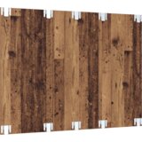 vidaXL Stenski TV kabinet Staro les 120 x 23.5 x 90 cm Konstruiran les | Shoptok.si