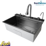  Crna inox sudopera (set) - HD7550R Cene