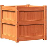  Vrtna sadilica voštano smeđe boje 50 x 50 x 50 cm od borovine | Eponuda.com