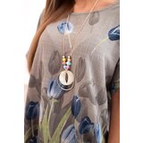 Kesi Włoski Women's cotton shirt with a floral pattern fango | shoptok.hr