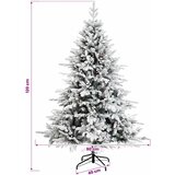  Umjetno božićno drvce s nogom 120 cm PVC i metal | shoptok.hr