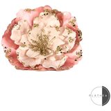  Dekor cvet na štipaljci, roze, D14CM Cene