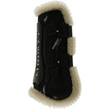 Kentucky Horsewear Skakalni ščitniki vegan Sheepskin bamboo Elastic, black - M Cene