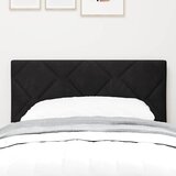  Uzglavlje Crna 80 cm Baršun | shoptok.hr