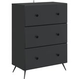  Ormar s ladicama 66 x 34,5 x 90 cm Konstruirano drvo Crna | shoptok.hr
