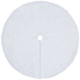 vidaXL podloga za božićno drvce bijela 90 cm od umjetnog krzna | shoptok.hr