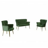 Atelier Del Sofa sofa i dve fotelje paris gold metal khaki cene