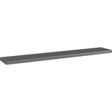 Police za knjige 4 kom visoki sjaj sive 60x10x1,5 cm od iverice | shoptok.hr
