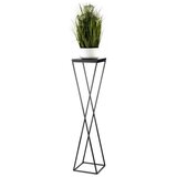  Stalak za cveće LOFT 100x24 cm crni | Eponuda.com