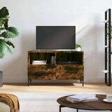 TV ormarić dimljeni hrast 80 x 36 x 50 cm konstruirano drvo Cijene