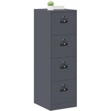 Kabinet za datoteke s ladicama 2 pcs Antracit 44 x 50 x 139 cm | shoptok.hr