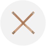 P & B Jedilna Miza Nara, Barva Hrasta, Ø 119 | Shoptok.si