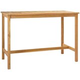  Stol za bar Prirodna 150 x 75 x 105 cm Čvrsto teak drvo | shoptok.hr