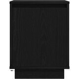  Noćni ormarići s LED svjetlima 2 kom crni 38x34x50 cm | shoptok.hr