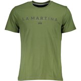 La Martina GREEN MEN'S SHORT SLEEVE T-SHIRT | ePonuda.com