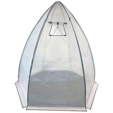 WESTMANN zimski šator i staklenik od folije Avocado | Bijela | 250x250x250 cm | shoptok.hr