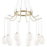 Ideal Lux LED luster KAROUSEL na sajli, 10xG9/3W/230V, prečnik 82,5 cm, mesing | Eponuda.com