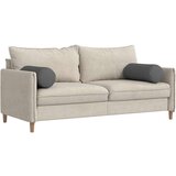 vidaXL Blazine 2 pcs Temno siva Ø 25 x 70 cm blago | Shoptok.si