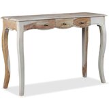 vidaXL Konzolna mizica s 3 predali masiven palisander 100x40x76 cm Cene