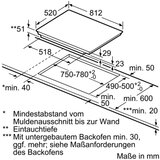 Siemens EX875LEC1E Induktions-Kochfeld 80cm Facetten-Design vgradna plošča | Shoptok.si