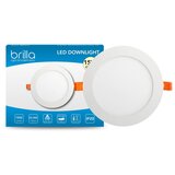 BRILLA LED SLIM UGRADBENI PANEL OKRUGLI 15W | shoptok.hr