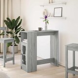  Barski stol s držačima boja hrasta 101x40x103,5 cm drveni | shoptok.hr