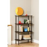 noo.ma Plavi regal u dekoru hrasta 80x127x35 cm Teidi – | shoptok.hr