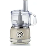 Vintage Multifunctional Food Processor 2.1L beige