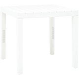 vidaXL Vrtni stol bijeli 78 x 78 x 72 cm plastični Cijene