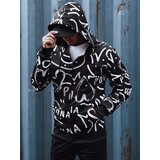 DStreet Bluza męska rozpinana z kapturem czarna | Shoptok.si