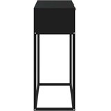  Konzolni stol crni 80x30x75 cm od konstruiranog drva i željeza | Eponuda.ba