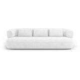 Micadoni Slonokoščena sedežna garnitura iz tkanine bouclé 226 cm Jenny – | Shoptok.si
