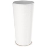 Gardino saksija melrose glamour ok.vis 30X57H bela Cene