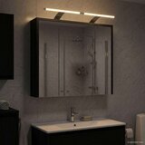  Kopalniška ogledalna omara Črna Orehovina 63,5 x 16 x 62,5 cm, (5000233333) | Shoptok.si