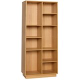 Hübsch Biblioteka u dekoru hrasta u prirodnoj boji 80x180x30 cm Disco – | shoptok.hr