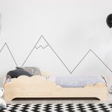 Adeko Otroška postelja iz borovega lesa BOX 9, 90 x 200 cm | Shoptok.si