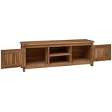 TV komoda 110 x 30 x 40 cm Prirodna Čvrsto teak drvo | Eponuda.com