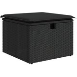  Sjedeća garnitura za vrt 6 pcs Crna 55 x 62 x 69 cm Poli ratan | Eponuda.ba