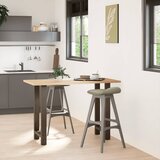  Noge za barski stol Prirodni čelik 2 kom 50 x (90-91) cm Čelik | shoptok.hr