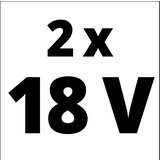 Einhell set brzi punjač i baterija Power-X-Change 18V 2x 5.2 Ah | Eponuda.com