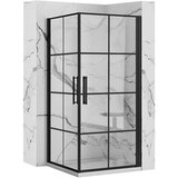 Rea Tuš kabina Rubik Black Mat 90x90 | Shoptok.si