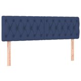  Uzglavlje plavo 144 x 7 x 78/88 cm od tkanine | shoptok.hr