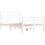  Za krevet od masivne borovine bijeli 120 x 200 cm | shoptok.hr