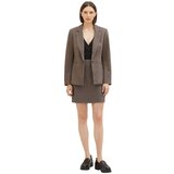 Tom Tailor Blazer mornarska / svetlo rjava | Shoptok.si