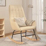 The Living Store Gugalni stol krem blago - Gugalni Stol, (21420628) Cene
