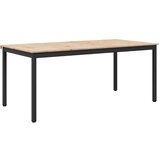  Jedilna miza Naravna 140 x 80 x 75 cm Masivno borovo les, (5000269126) | Shoptok.si