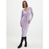 Orsay light purple ladies sweater midi-dresses with wool - Ladies Cene