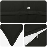  Jastuk s jastukom HOUTEN 6 kom. Crna Poliester - Crna 40 x 80 cm 6 | shoptok.hr