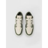 Jordan Nizke superge 'Air 1' bež / zelena / oliva | Shoptok.si